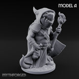 Sneaky Blade Wielding Kobold Rogue A Miniature for Dungeons and Dragons, Pathfinder or other TTRPGs