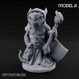 Sneaky Blade Wielding Kobold Rogue A Miniature for Dungeons and Dragons, Pathfinder or other TTRPGs