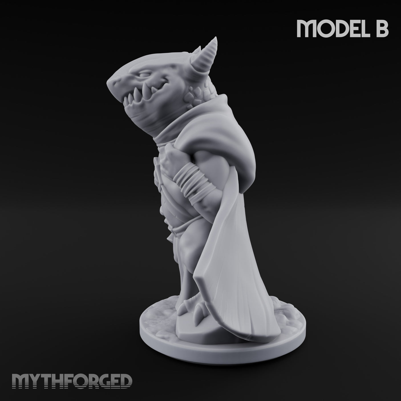 Sneaky Blade Wielding Kobold Rogue B Miniature for Dungeons and Dragons, Pathfinder or other TTRPGs