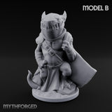 Sneaky Blade Wielding Kobold Rogue B Miniature for Dungeons and Dragons, Pathfinder or other TTRPGs