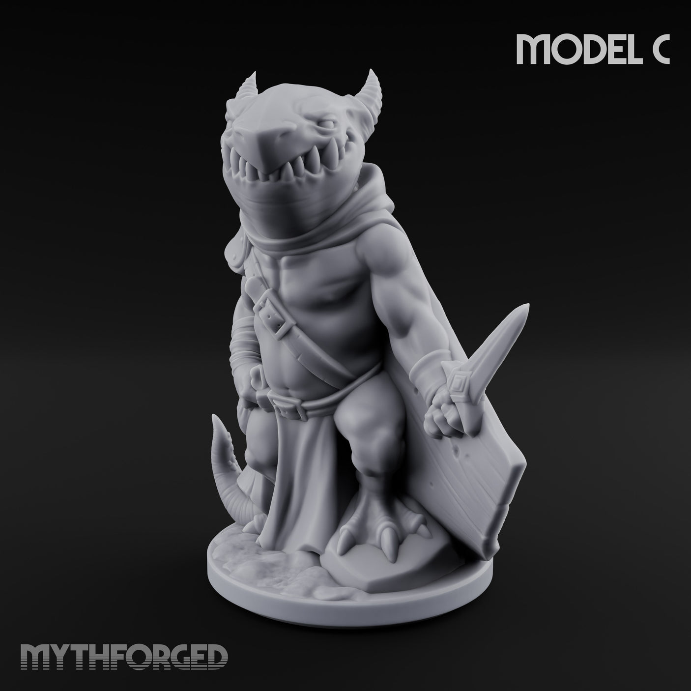 Sneaky Blade Wielding Kobold Rogue C Miniature for Dungeons and Dragons, Pathfinder or other TTRPGs