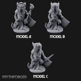 Sneaky Blade Wielding Kobold Rogues Miniature for Dungeons and Dragons, Pathfinder or other TTRPGs