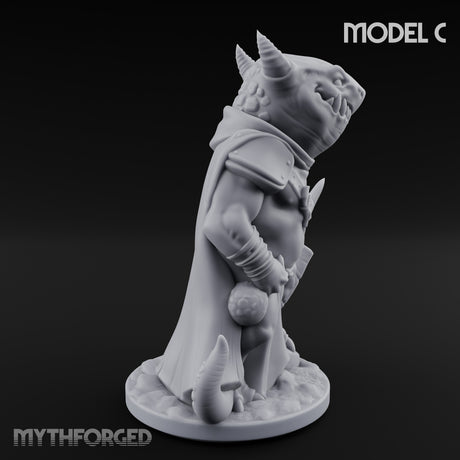 Sneaky Blade Wielding Kobold Rogues Miniature for Dungeons and Dragons, Pathfinder or other TTRPGs