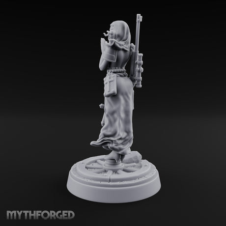 Saying Her Prayers Human Sniper Priestess — NSFW