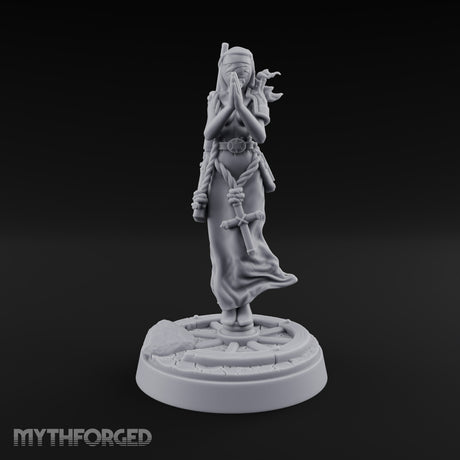 Saying Her Prayers Human Sniper Priestess — NSFW