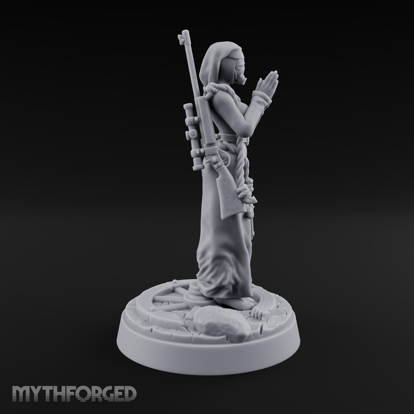 Saying Her Prayers Human Sniper Priestess — Standard