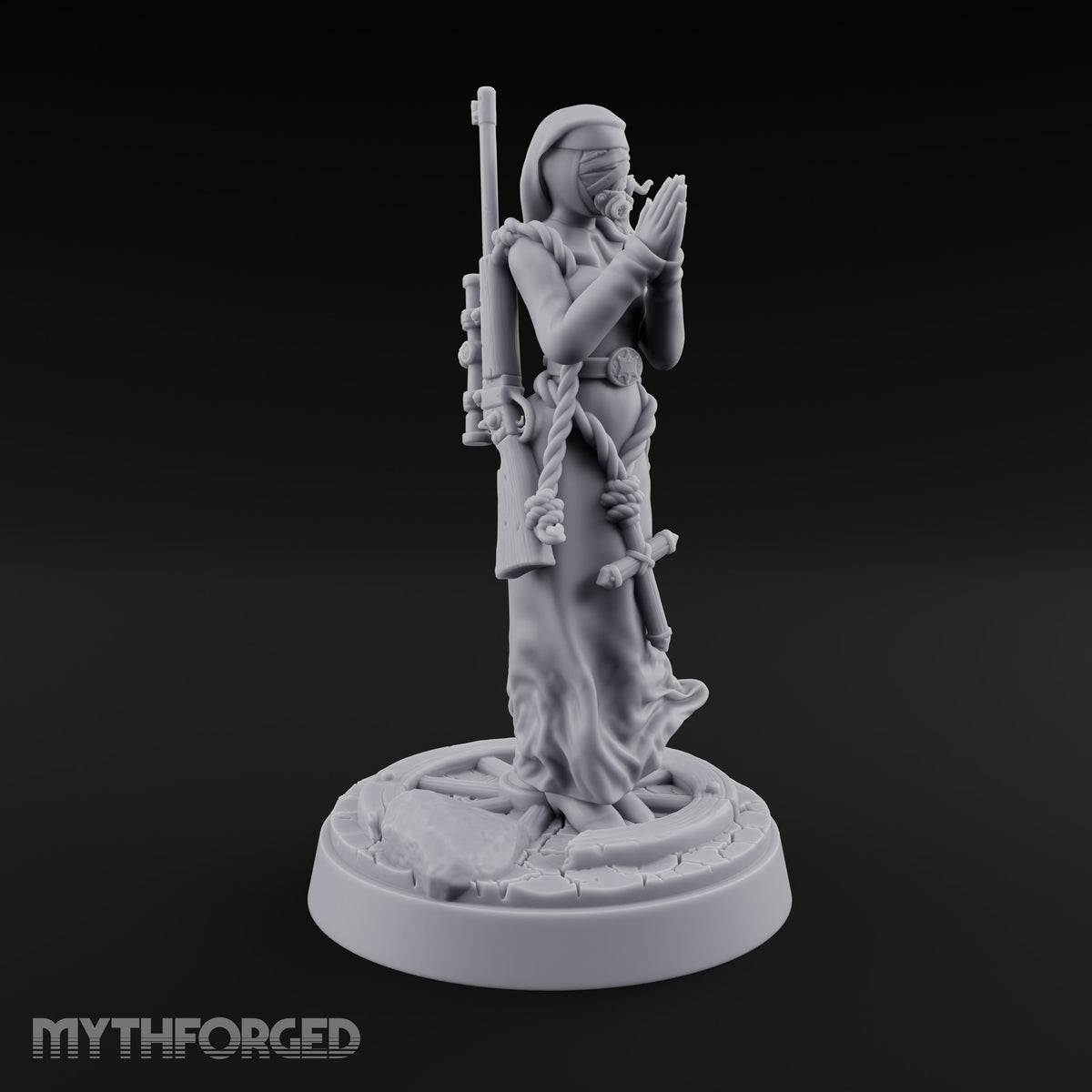 Saying Her Prayers Human Sniper Priestess — Standard