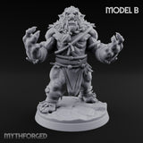 Bound in Rope Snow Troll B