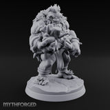 Bound in Rope Snow Troll C