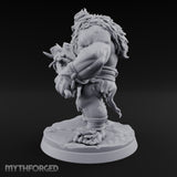 Bound in Rope Snow Troll C