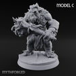 Bound in Rope Snow Troll C