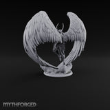 Wings Wide, Halo Optional Deva Winged Armoured Warrior