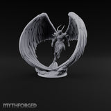 Wings Wide, Halo Optional Deva Winged Armoured Warrior