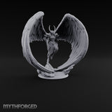 Wings Wide, Halo Optional Deva Winged Armoured Warrior
