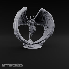 Wings Wide, Halo Optional Deva Winged Armoured Warrior