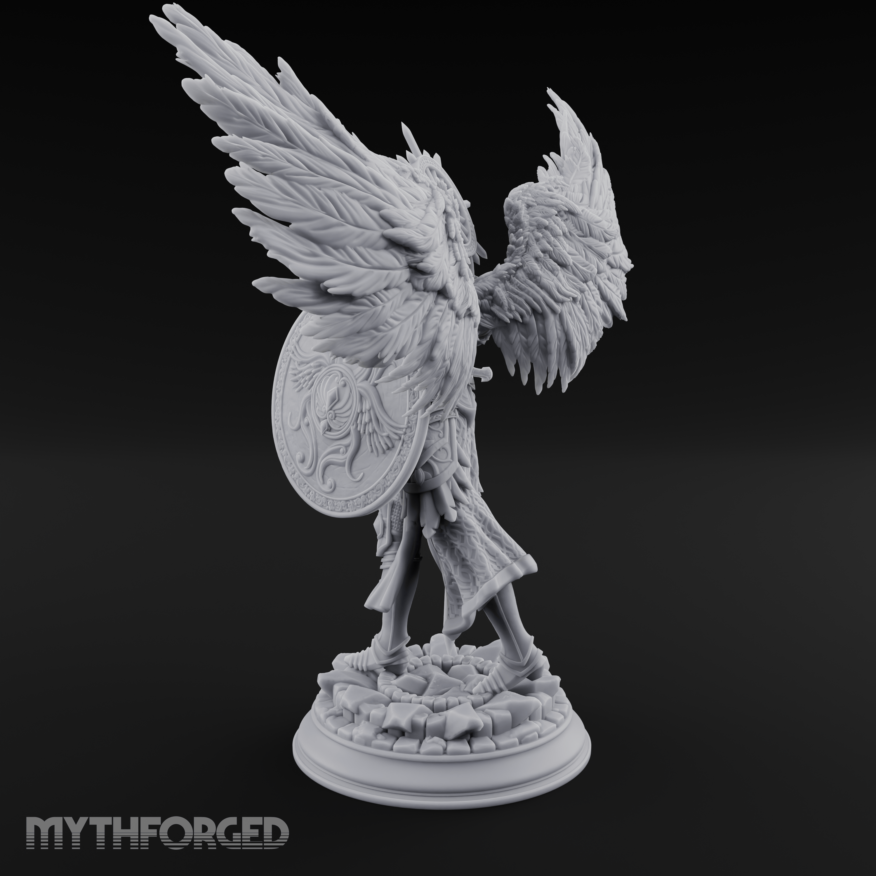 Halo Crowned Defender Aasimar Paladin