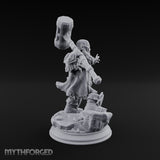 Risen and Roaring Undead Dwarf Warrior E