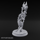 Scythe Wielding Lich Miniature for Dungeons and Dragons, Pathfinder or other TTRPGs