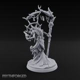 Scythe Wielding Lich Miniature for Dungeons and Dragons, Pathfinder or other TTRPGs