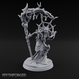 Scythe Wielding Lich Miniature for Dungeons and Dragons, Pathfinder or other TTRPGs