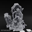 Haunting The Halls Wraith Specter Miniature for Dungeons and Dragons, Pathfinder or other TTRPGs