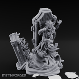 Haunting The Halls Wraith Specter Miniature for Dungeons and Dragons, Pathfinder or other TTRPGs