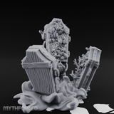 Haunting The Halls Wraith Specter Miniature for Dungeons and Dragons, Pathfinder or other TTRPGs