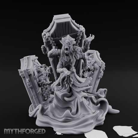 Haunting The Halls Wraith Specter Miniature for Dungeons and Dragons, Pathfinder or other TTRPGs