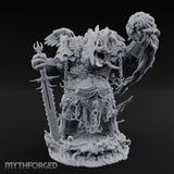 Soul Draining Demon Lord Miniature for Dungeons and Dragons, Pathfinder or other TTRPGs