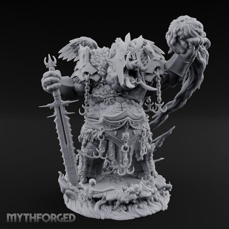 Soul Draining Demon Lord Miniature for Dungeons and Dragons, Pathfinder or other TTRPGs