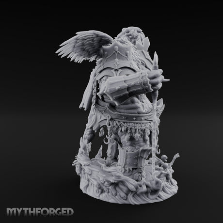 Soul Draining Demon Lord Miniature for Dungeons and Dragons, Pathfinder or other TTRPGs