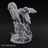 Soul Draining Demon Lord Miniature for Dungeons and Dragons, Pathfinder or other TTRPGs