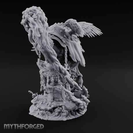 Soul Draining Demon Lord Miniature for Dungeons and Dragons, Pathfinder or other TTRPGs