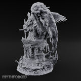 Soul Draining Demon Lord Miniature for Dungeons and Dragons, Pathfinder or other TTRPGs