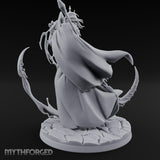 Soul Scythe Summoning Lich Gravecaller Miniature for Dungeons and Dragons, Pathfinder or other TTRPGs