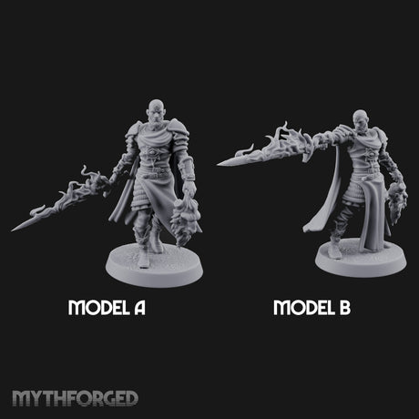 Soul Spear Wielding Human Ash Paladins — Full Set