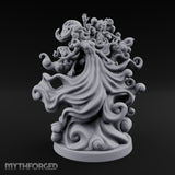 Souls Entwined Wailing Wraith Miniature for Dungeons and Dragons, Pathfinder or other TTRPGs