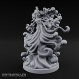 Souls Entwined Wailing Wraith Miniature for Dungeons and Dragons, Pathfinder or other TTRPGs