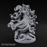Souls Entwined Wailing Wraith Miniature for Dungeons and Dragons, Pathfinder or other TTRPGs
