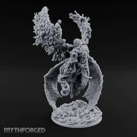 Souls Writhing Wings Spreading Demon Lord — Huge - 3" Base
