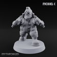 Trigger Happy Space Dwarf Thugs C Miniature for Dungeons and Dragons, Pathfinder or other TTRPGs