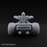 Throttle Wide Open Dwarf Biker Miniature for Dungeons and Dragons, Pathfinder or other TTRPGs