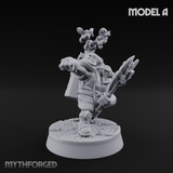 Smoke Venting Dwarf Gadgeteer A Miniature for Dungeons and Dragons, Pathfinder or other TTRPGs