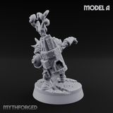 Smoke Venting Dwarf Gadgeteer A Miniature for Dungeons and Dragons, Pathfinder or other TTRPGs