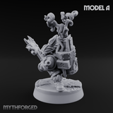 Smoke Venting Dwarf Gadgeteer A Miniature for Dungeons and Dragons, Pathfinder or other TTRPGs