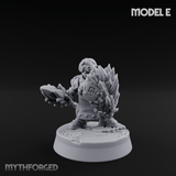 Smoke Venting Dwarf Gadgeteer Miniature for Dungeons and Dragons, Pathfinder or other TTRPGs