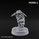 Smoke Venting Dwarf Gadgeteer G Miniature for Dungeons and Dragons, Pathfinder or other TTRPGs