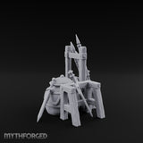 Spear-Racked Helm-Propped Armory Weapon Stand Set gallery 8