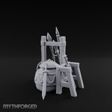 Spear-Racked Helm-Propped Armory Weapon Stand Set gallery 9