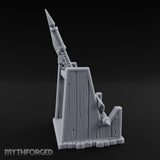 Spear-Racked Rope-Lashed Tribal Weapon Stand gallery 4